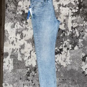 H&M Slim Light Blue Denim Wash Jeans